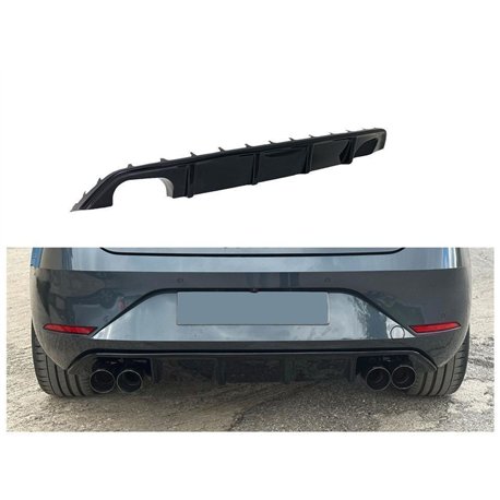 Dokładka tylnego zderzaka SEAT Leon Hatchback IV FR 5D 2020- | ABS