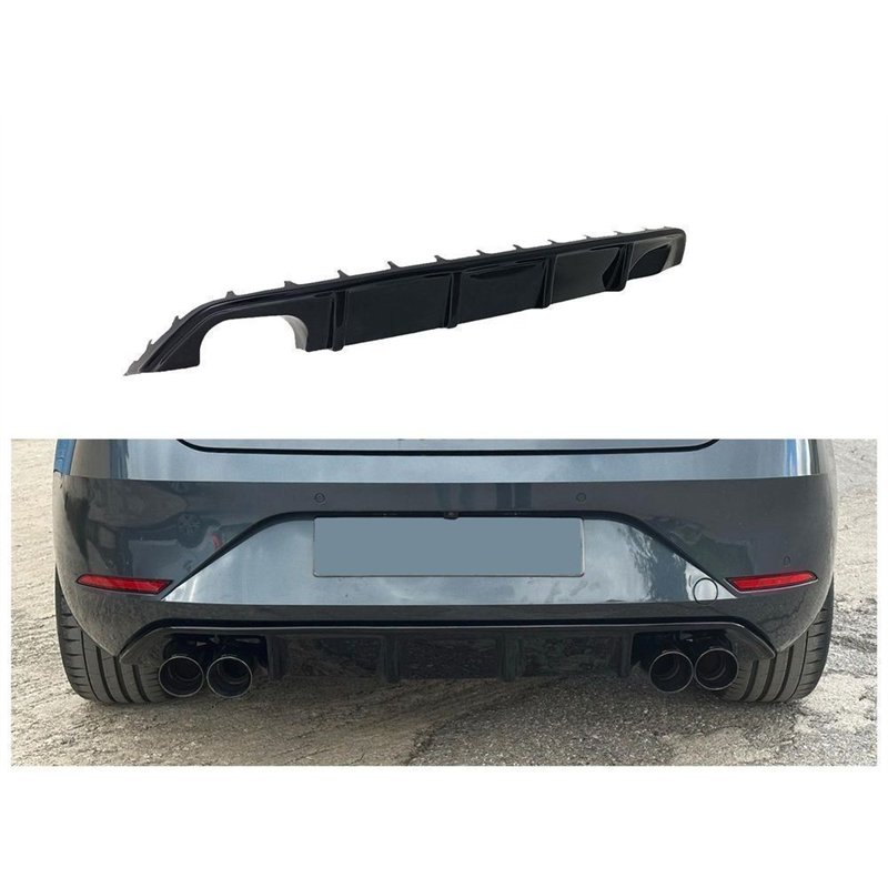 Dokładka tylnego zderzaka SEAT Leon Hatchback IV FR 5D 2020- | ABS