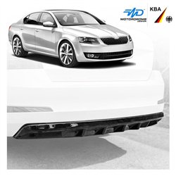 Rear bumper lip for Skoda Octavia Liftback III 5E PRE-FL 2013-2016 ABS