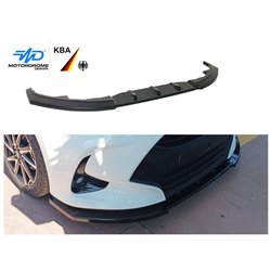 Front splitter for Toyota Yaris Hatchback IV (XP210) 2020- | Black ABS