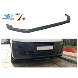 Front splitter for Fiat Scudo III (507) 2022- | Black ABS plastic Shiny