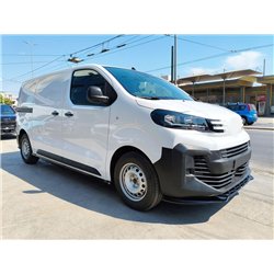 Side skirt extensions for Opel Vivaro C K0 L2 Standard 2019- Black ABS