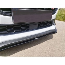 Front splitter for Ford Puma II (J2K) ST 2020- | Black ABS plastic Shiny