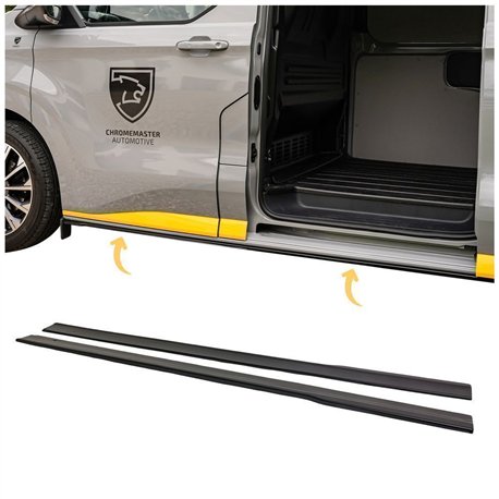 Side skirt extensions for Volkswagen VW Transporter T7 L1 SWB 2025- ABS