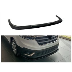 Front splitter for Renault Trafic III (X82 | FG L/JL) FL 2021- Black ABS
