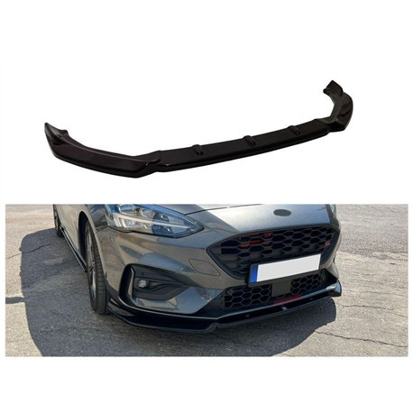 Front splitter for Ford Focus Hatchback IV C519 DEH ST PRE-FL 2018-2022 AB