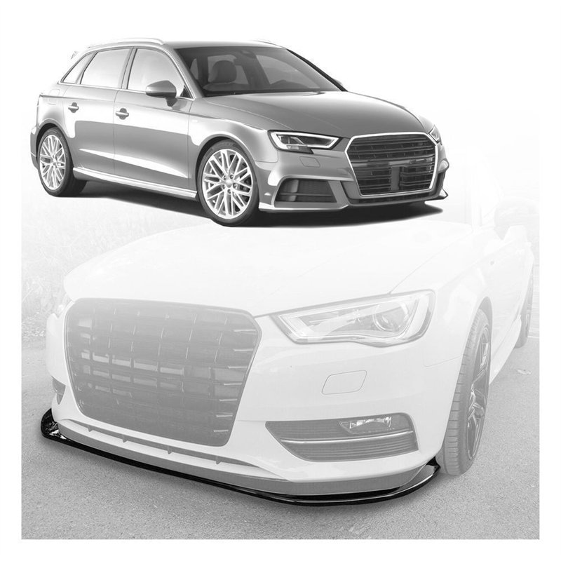 Hokej pod zderzak Audi A3 Sportback Hatchback III 2013-2020 | ABS