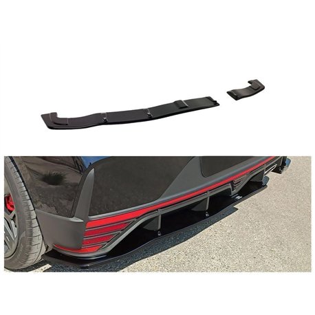 Dokładka tylnego zderzaka Hyundai i20 Hatchback III BC3/BI3 N 2021- ABS