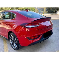 Rear tailgate wing / spoiler for Hyundai i30 Fastback Liftback III PDE 2017
