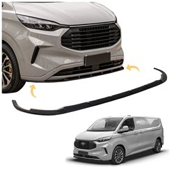 Front splitter for Ford Transit Custom II (V710) 2023- | Black ABS