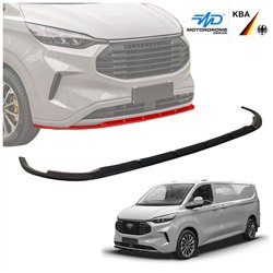 Front splitter for Ford Transit Custom II (V710) 2023- | Black ABS