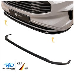 Front splitter for Ford Transit Custom II (V710) 2023- | Black ABS