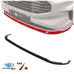 Front splitter for Ford Transit Custom II (V710) 2023- | Black ABS