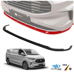 Front splitter for Ford Transit Custom II (V710) 2023- | Black ABS
