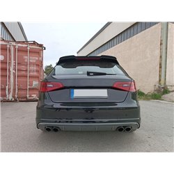 Roof spoiler cover for Audi A3 Sportback Hatchback III 8V S-Line 2012-2020