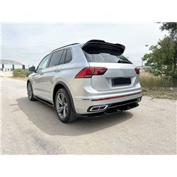 Rear bumper lip for Volkswagen VW Tiguan II AD1/BW R-Line FL 2020-2023 ABS