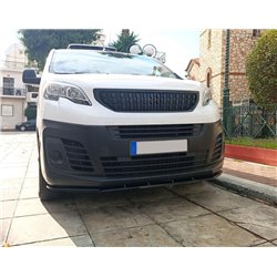 Hokej pod zderzak do Citroen Jumpy III (K0) 2016- | Czarny ABS