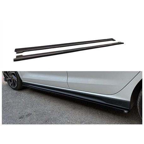 Side skirt extensions for Hyundai i30 Fastback Liftback III PDE N 2019- AB