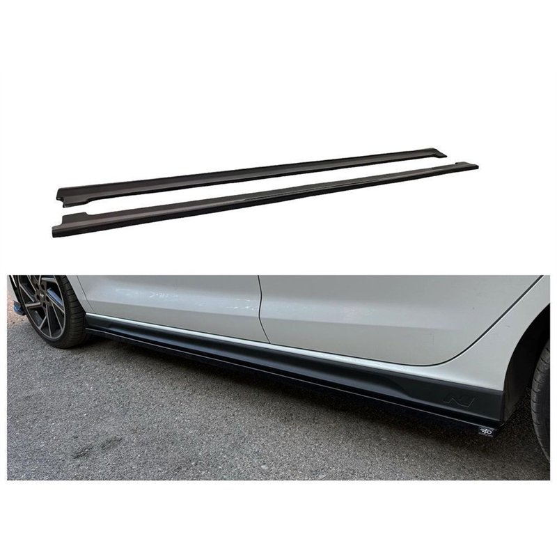 Side skirt extensions for Hyundai i30 Fastback Liftback III PDE N 2019- AB