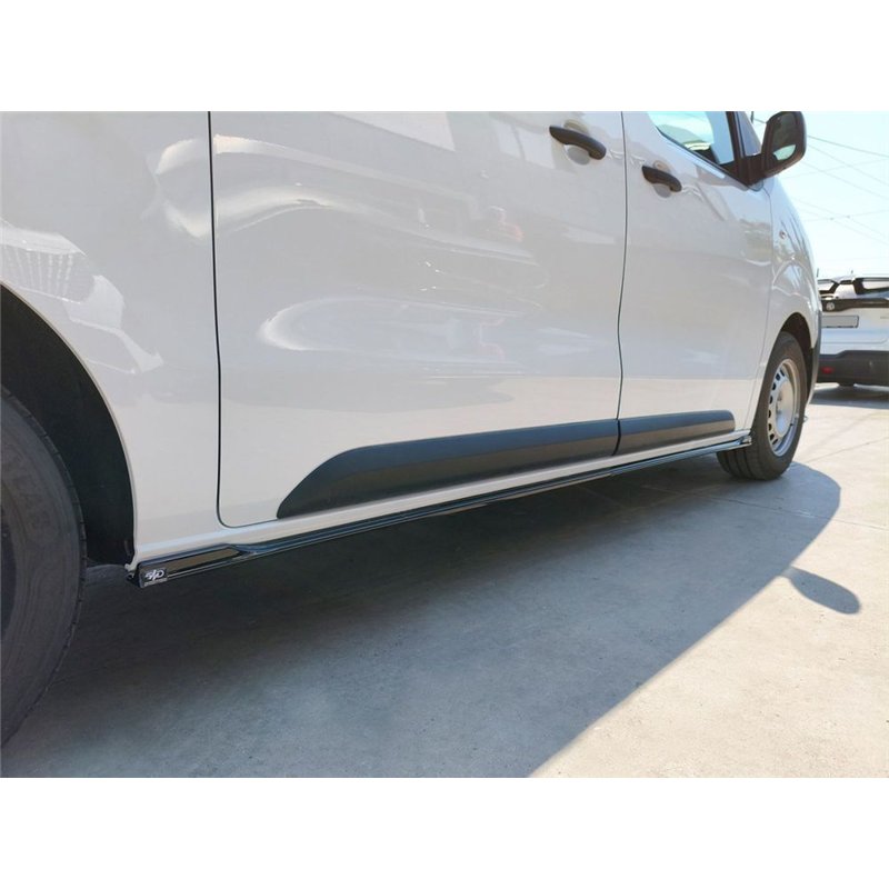 Rear bumper lip for KIA Sportage IV (QL) PRE-FL 2016-2018 | Black ABS