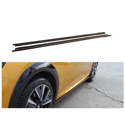 Dokładki progów do Peugeot 208 Hatchback II (P21 | U) 2019- ABS