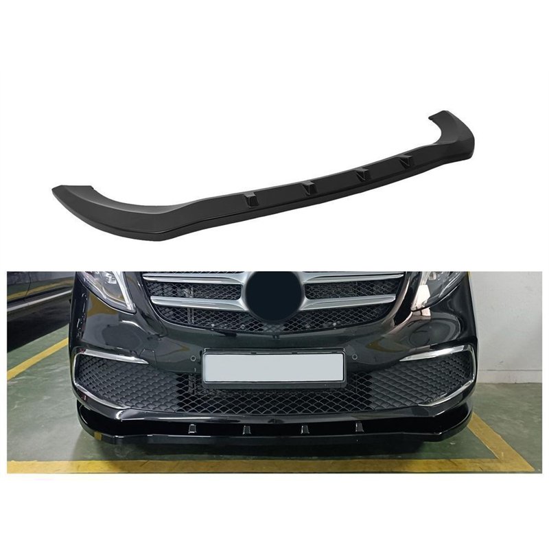 Front splitter for Mercedes V-Class (W447) FL 2019- | Black ABS