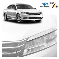 Nakładki nad przednie reflektory Volkswagen VW Passat Sedan VII B7 3C/36