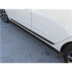 Side skirt extensions for Renault Clio Hatchback V RJA/BJA BF/B7 2019- ABS