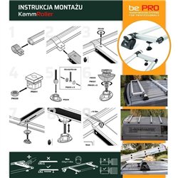 Dokładki progów do Ford Transit Custom II (V710) 2023- ABS