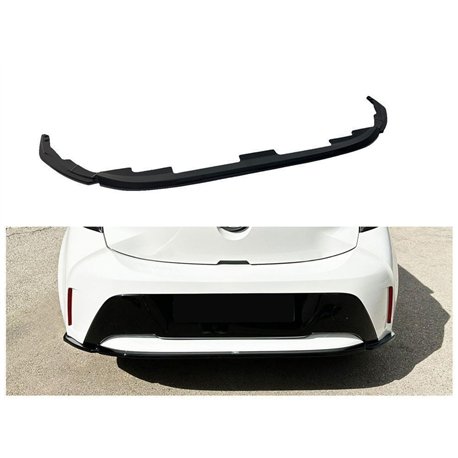 Rear bumper lip for Toyota Corolla Hatchback XII (E210) 2019- | Black ABS