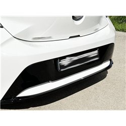 Rear bumper lip for Toyota Corolla Hatchback XII (E210) 2019- | Black ABS