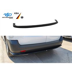 Rear bumper lip for Fiat E-Ulysse I 507 L2 Standard 2022-2023 Black ABS