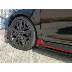 Side skirt extensions for Hyundai i20 Hatchback III BC3/BI3 N / N-Line 2020