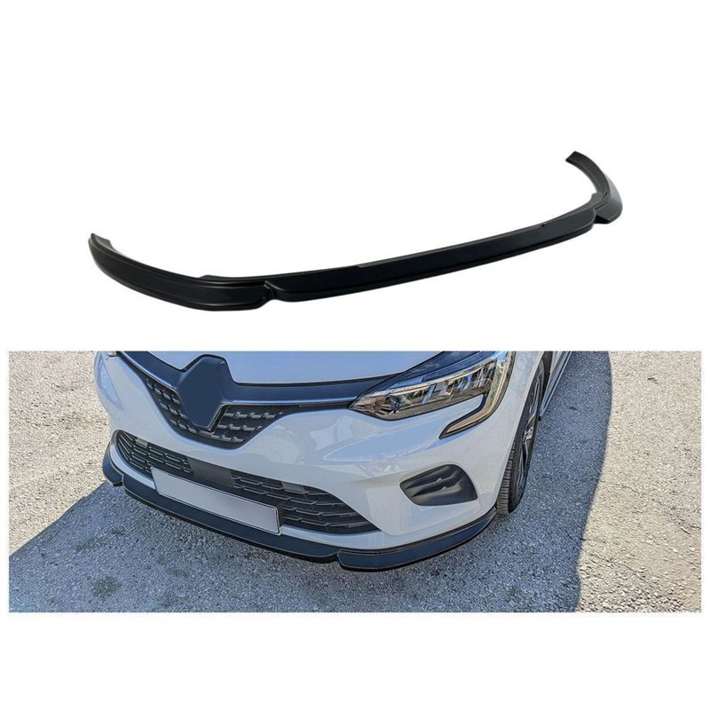 Front splitter for Renault Clio Hatchback V RJA/BJA BF/B7 PRE-FL 2019-2023