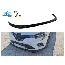 Front splitter for Renault Clio Hatchback V RJA/BJA BF/B7 PRE-FL 2019-2023