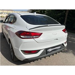 Rear tailgate spoiler cover for Hyundai i30 Fastback Liftback III PDE 2017-