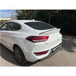 Rear tailgate spoiler cover for Hyundai i30 Fastback Liftback III PDE 2017-
