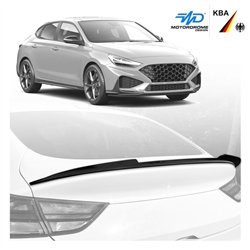 Rear tailgate spoiler cover for Hyundai i30 Fastback Liftback III PDE 2017-