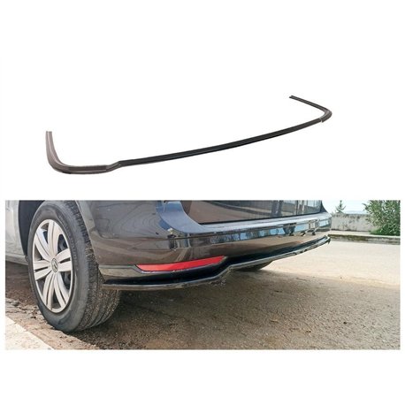 Dokładka tylnego zderzaka Volkswagen VW Caddy SB SK L1 SWB 2020- ABS