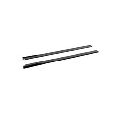 Side skirt extensions for Hyundai Kona II (SX2) N-Line 2023- | Black ABS