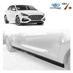 Dokładki progów do Hyundai i30 Hatchback III (PDE) 5D 2016- | ABS