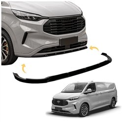 Front splitter for Ford Transit Custom II (V710) 2023- | Black ABS