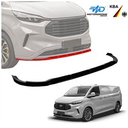 Front splitter for Ford Transit Custom II (V710) 2023- | Black ABS