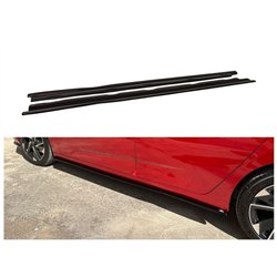 Side skirt extensions for Peugeot 308 SW Station Wagon III P5 P51/P52 Kombi