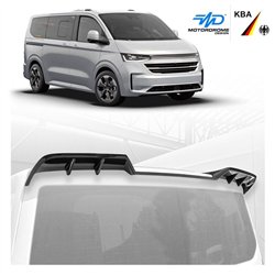Roof spoiler for Volkswagen VW Caravelle (T7) 2025- | Black PUR Piano