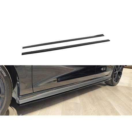 Side skirt extensions for Volkswagen VW Golf Hatchback VIII CD GTI / GTE R-