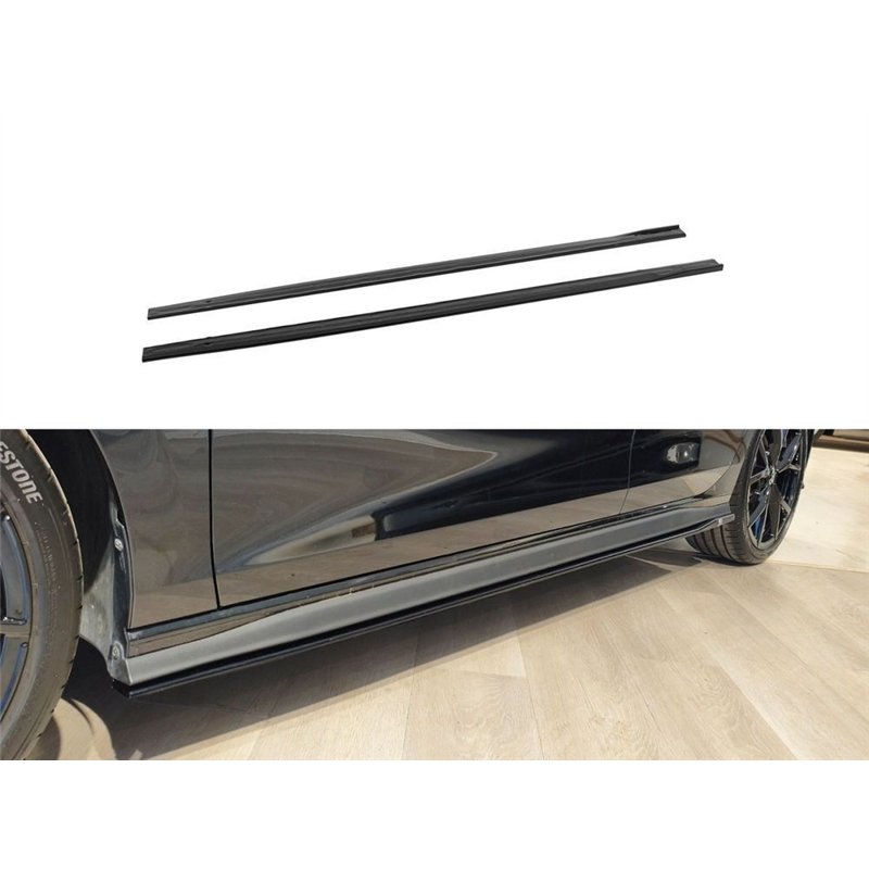 Side skirt extensions for Volkswagen VW Golf Hatchback VIII CD GTI / GTE R-