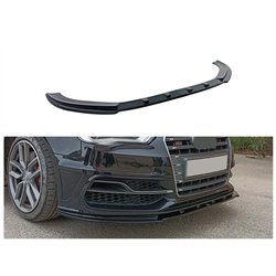 Front splitter for Audi S3 Sportback Hatchback III 8V 5D PRE-FL 2013-2016