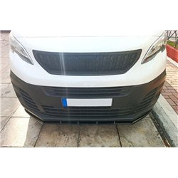 Front splitter for Citroen Spacetourer I (K0) 2016- | Black ABS