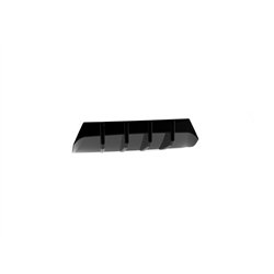 Rear bumper lip for CUPRA Formentor I (KM) PRE-FL 2020-2024 | Black ABS